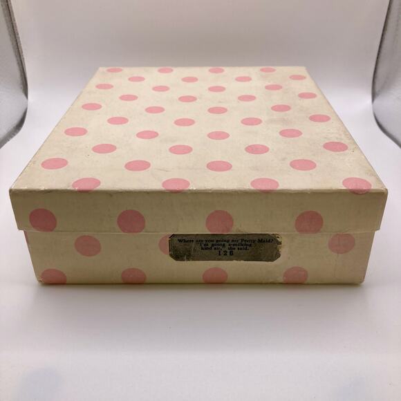 Vintage 40s Nancy Ann Storybook Doll 5.5" Pretty Maid #126 Bisque w/Box - Picture 6 of 6